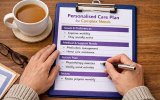 Personalised care planning for complex needs